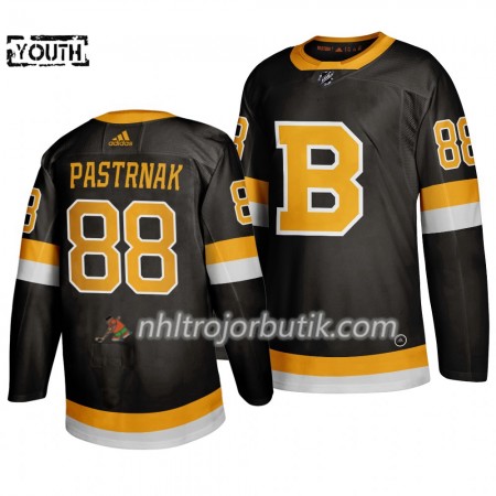 Barn Ishockey Boston Bruins tröja David Pastrnak 88 Adidas 2019-20 Svart Authentic